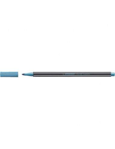 Pennarelli Stabilo Pen 68 metallic 1 mm  blu metallizzato - 68/841 Stabilo - 1