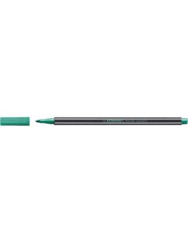 Pennarelli Stabilo Pen 68 metallic 1 mm  verde metallizzato - 68/836 Stabilo - 1