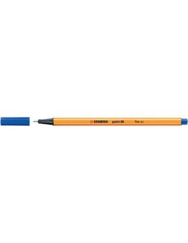 Fineliner Stabilo Point 88® 0,4 mm blu scuro - 88/41 Stabilo - 1