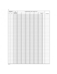 Registro corrispettivi registratori di cassa data ufficio - 46 fogli 31x24,5 cm DU138610000 Artiglio - 1