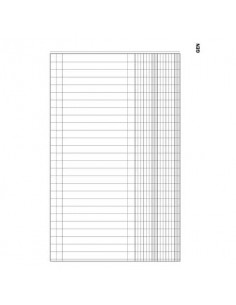 Registro scadenziario data ufficio gennaio-dicembre  96 fogli 24x17 cm - DU134648000 Artiglio - 1