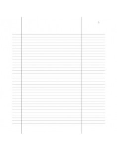 Registro verbali dell’Assemblea dei Soci data ufficio - 96 pagine 31x24,5 cm DU135500000 Artiglio - 1