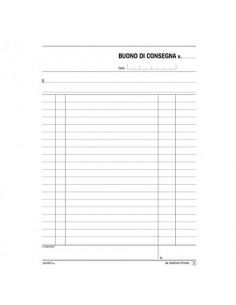 Blocco buoni di consegna flex 21,5x14,8 cm - 33x3 copie autoricalcanti 164583300  - 1