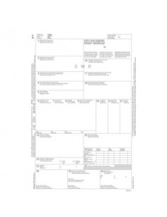 Lettera di vettura internazionale (CMR) data ufficio snap out-21x31 cm 5x2 copie autoricalcanti - cf 50 pezzi DU183160000  - 1
