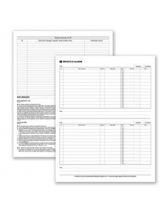 Registro sicurezza prevenzione incendi data ufficio - 48 pagine 31x24,5 cm DU137550000  - 1