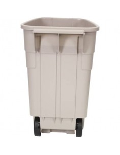 Base Bidone Mobile bin 100 L Rubbermaid beige R002218 Rubbermaid - 1