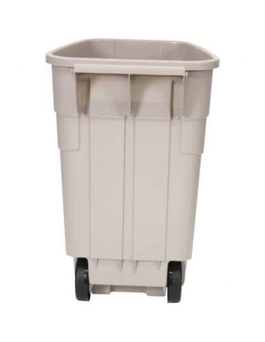 Base Bidone Mobile bin 100 L Rubbermaid beige R002218 Rubbermaid - 1