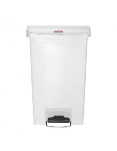 Contenitore in resina Rubbermaid Slim Jim® Step-On bianco 50 L 1883557 Rubbermaid - 1