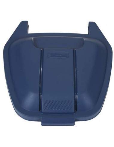 Coperchio per bidone portarifiuti Rubbermaid Mobile Bin 100 L blu R002223 Rubbermaid - 1