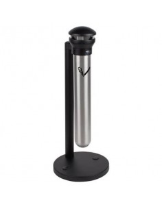 Colonnina posacenere Rubbermaid Infinity™ Stand Alone nero H 101 cm - Ø 40 cm FG9W3100SSBLA Rubbermaid - 1