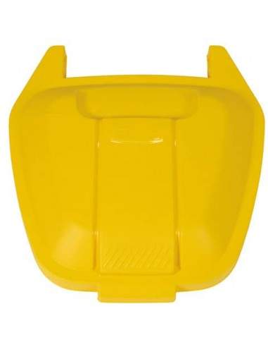 Coperchio per bidone portarifiuti Rubbermaid Mobile Bin 100 L giallo R002219 Rubbermaid - 1