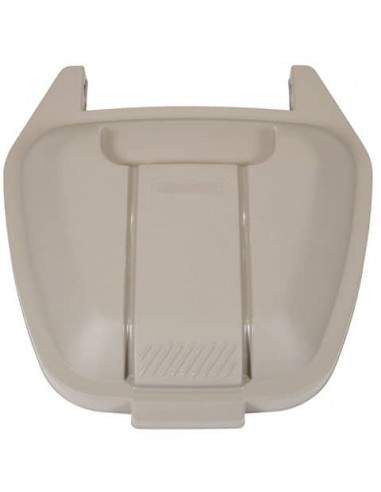 Coperchio per bidone portarifiuti Rubbermaid Mobile Bin 100 L beige R002220 Rubbermaid - 1