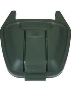 Coperchio per bidone portarifiuti Rubbermaid Mobile Bin 100 L verde R002222 Rubbermaid - 1