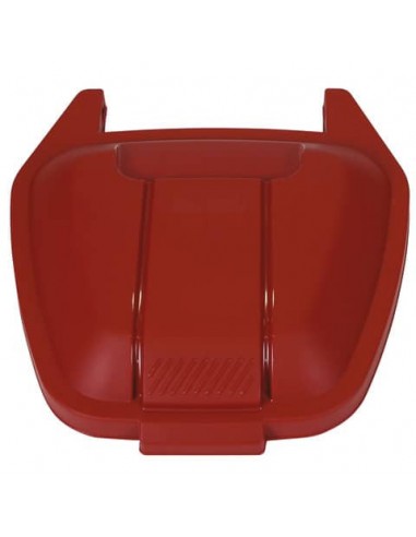 Coperchio per bidone portarifiuti Rubbermaid Mobile Bin 100 L  rosso R039246 Rubbermaid - 1