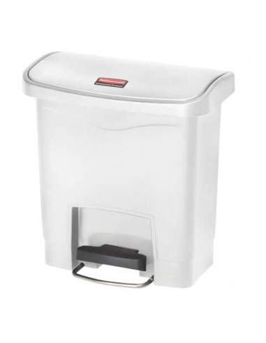 Contenitore in resina Rubbermaid Slim Jim® Step-On bianco 15 L 1883554 Rubbermaid - 1