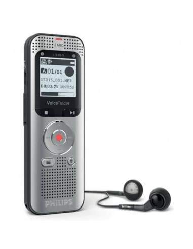 Registratore vocale digitale PHILIPS Voice Tracer 2050 argento DVT2050 Philips - 1