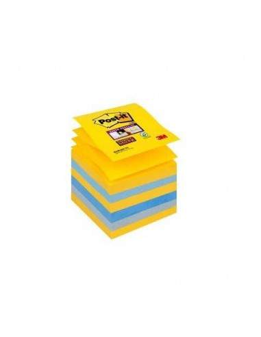 Ricariche di foglietti Post-it® Super Sticky Z-Notes 76x76 mm New York Conf. 6 pezzi - R330-6SS-NY Philips - 1