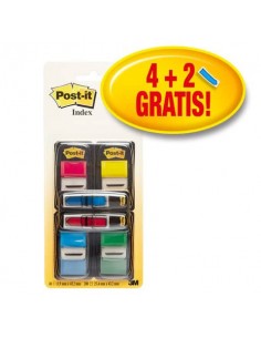 Segnapagina Post-it® 680 + Post-it® Mini 684 Freccia - PROMO PACK 4+2 - 680-P6 Philips - 1