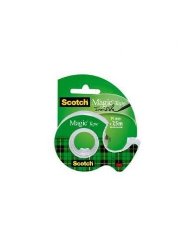 Nastri adesivo trasparente Scotch Magic™ 19 mm x 7,5 m in minichiocciola trasparente 7100086322 Post-It - 1