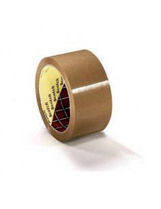 Nastro da imballo Scotch 75 mm x 66 m conf. 6 pezzi - 371 avana 3M - 1