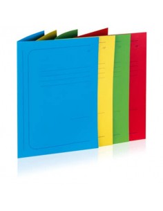 Cartelline a 3 lembi Brefiocart VIP 25x35 cm azzurro Conf. 20 pezzi - 0205512.AZ Brefiocart - 1