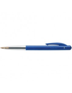 Penne a sfera a scatto BIC Original M10 1 mm blu Conf. 50 pezzi - 1199190121 Bic - 1