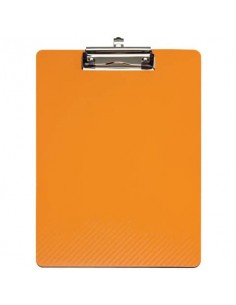 Portablocchi con clip MAULflexx arancione polipropilene flessibile 31,5x22,5 cm - 2361043  - 1