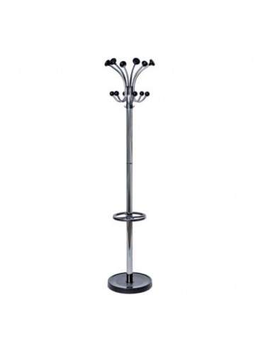 Appendiabiti MAULnebula argento chiaro h 176 cm - 20 ganci 9407796  - 1