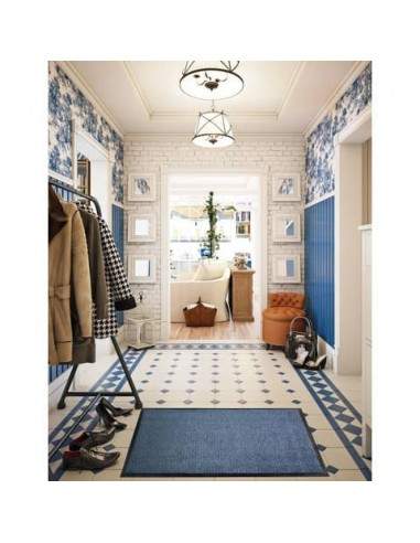 Tappeto da ingresso Floortex Doortex AdvantageMat 60x90 cm blu FR46090DCBLV Floortex - 1