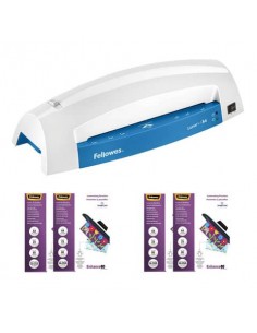 Plastificatrice a caldo Lunar+ A4 +100 pouches omaggio Imagelast FELLOWES bianco - 5742802 Fellowes - 1