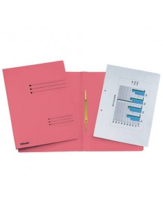 Cartelline ad aghi Esselte Rapid File 29,5x32 cm rosso 621056 Esselte - 1