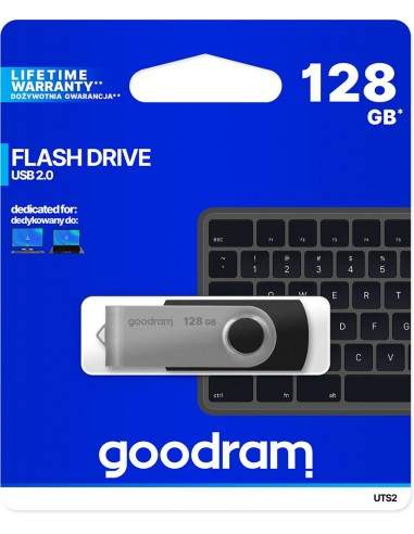 Chiavetta/Pendrive USB Goodram Twister 128GB nera USB 2.0 Goodram - 1