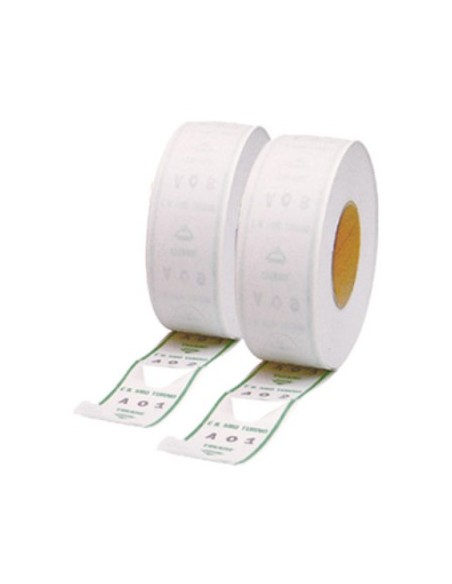 Rotoli 2000 ticket per eliminacode a 3 cifre - Blu - (conf.5)