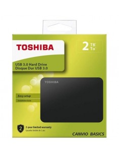 Toshiba HDD esterno 2,5'' 2 TB Nero USB 3.0 - retail box
