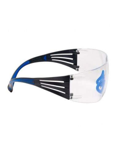 Occhiali di protezione 3M blu/grigio  SF401SGAF-BLU 3M - 1