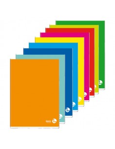 Conf. 10 Maxi Quadernone BM Color 80 Basic formato A4 80 fogli assortito BM - 2