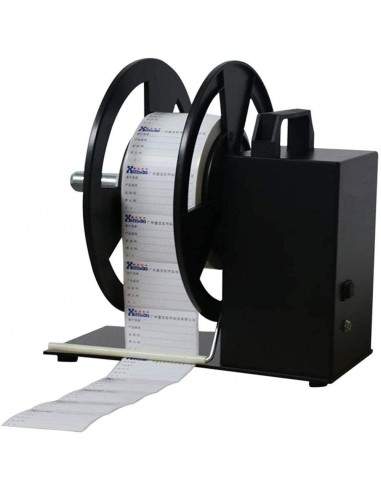 Riavvolgitore automatico per etichette in bobina larghezza max120mm diametro 200mm  - 1
