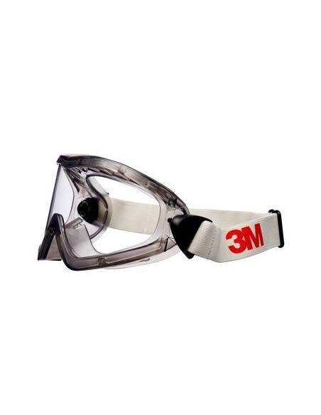 Occhiali a mascherina di protezione 3M 2890, ventilazione indiretta, lente trasparente in PC (AS/AF) Occhiali a mascherina di protezione 3M 2890, ventilazione indiretta, lente trasparente in PC (AS/AF)