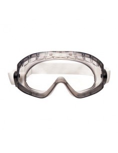 Occhiali a mascherina di protezione 3M 2890S, lente trasparente in PC (AS/AF), a tenuta di gas, banda elastica 3M - 1 2