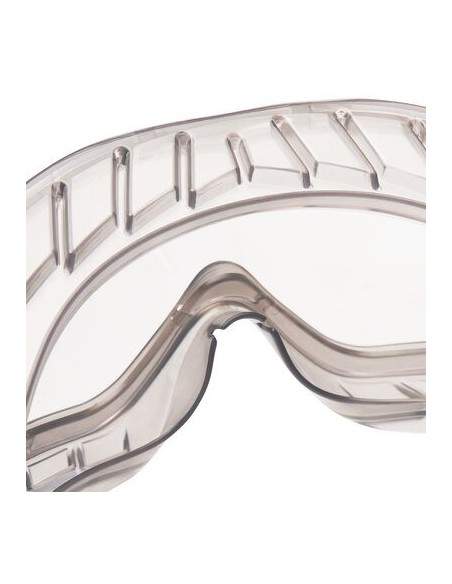 Occhiali a mascherina di protezione 3M 2890S, lente trasparente in PC (AS/AF), a tenuta di gas, banda elastica