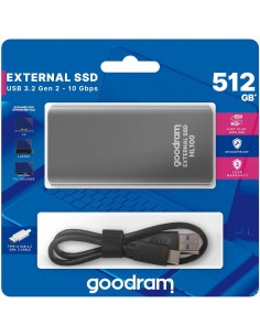 Hard disk esterno USB Type-c 512GB Goodram SSDPR-HL100-512 Goodram - 1