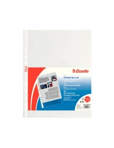 Buste a foratura universale Copy Safe Esselte - Deluxe 22x30 cm lucida - 395097500 (conf.50) Esselte - 3 2