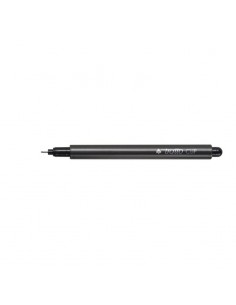 Penna a punta sintetica TRATTO Clip 0,8 mm nero 803803 2
