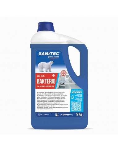 Disinfettante per pavimenti e superfici BAKTERIO  Sanitec - 5 Kg - 1541