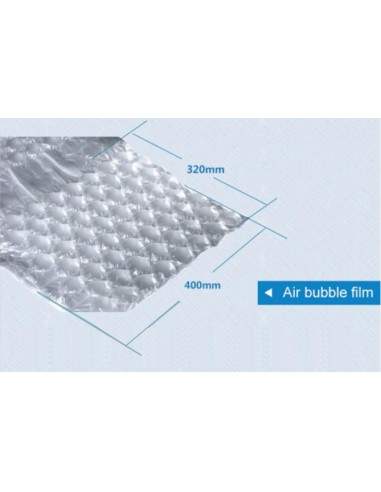 Rotolo cuscino bolle d'aria riempimento imballaggio - 400x280 mm 300 mt - Ø30