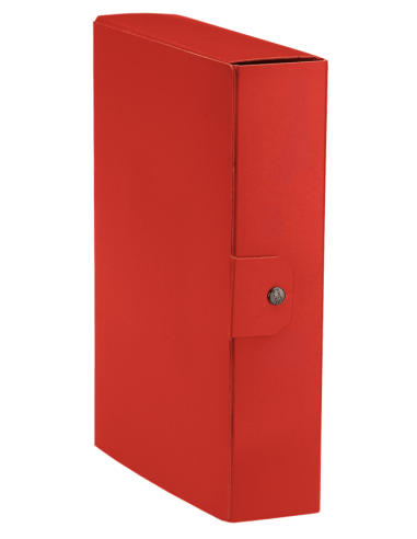 Cartelle portaprogetti Esselte C88 DELSO ORDER dorso 8 cm presspan lucido rosso 25x35 cm - 390388160