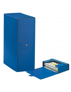 Scatole portaprogetti Eurobox Esselte - dorso 12 cm - 25x35 cm - blu - 390332050 (conf.5)