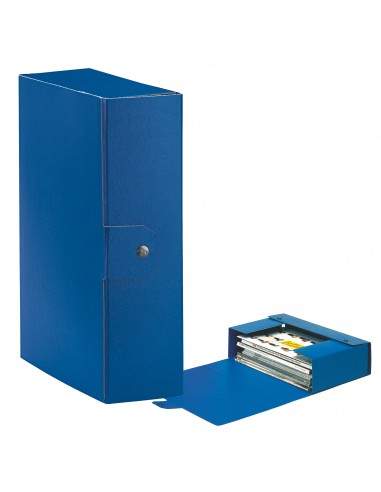 Scatole portaprogetti Eurobox Esselte - dorso 10 cm - 25x35 cm - blu - 390330050 (conf.5)