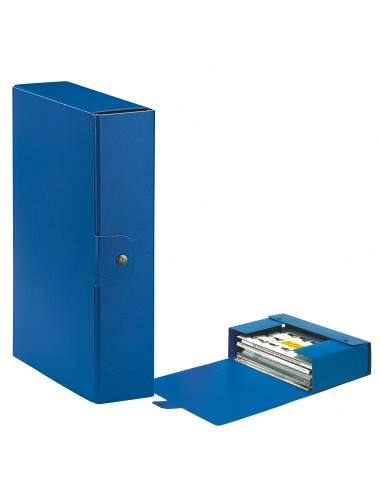 Scatole portaprogetti Eurobox Esselte - dorso 8 cm - 25x35 cm - blu - 390328050 (conf.5)
