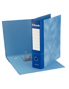 Conf. 6 Registratore Esselte Essentials G75  Dorso 8 cm - Protocollo Esselte - 7 2